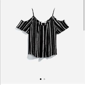 Lush cold shoulder blouse - stitch fix.